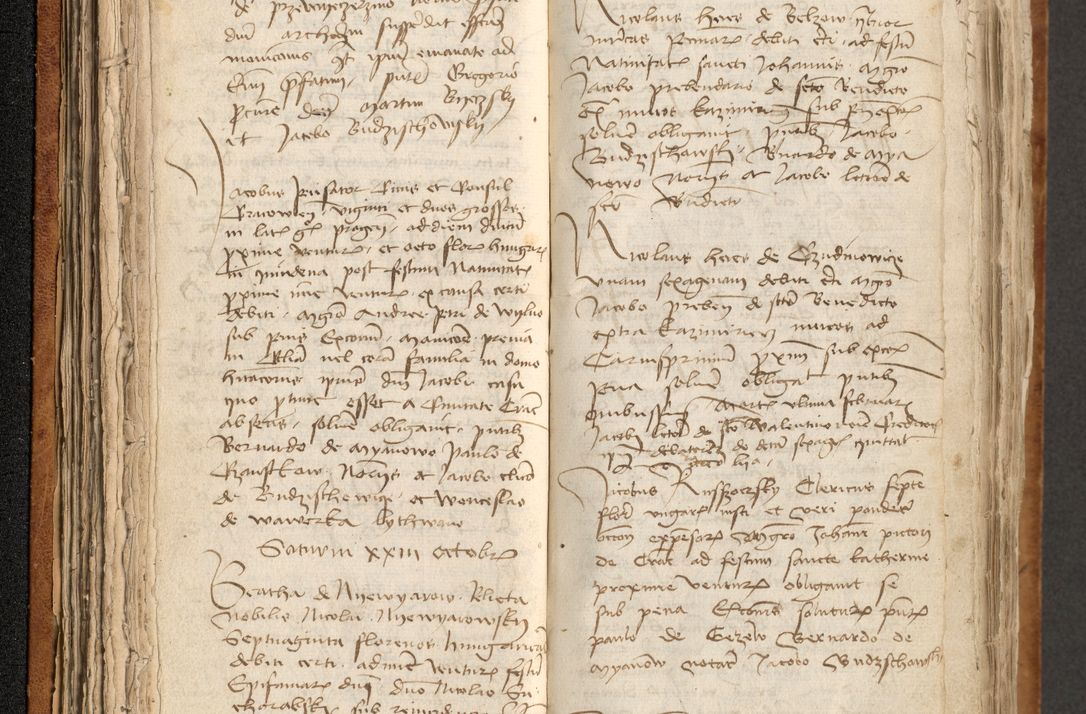 Zdjęcie nr 91 dla obiektu archiwalnego: [Acta obligationum officialia coram Johanne de Pniow]