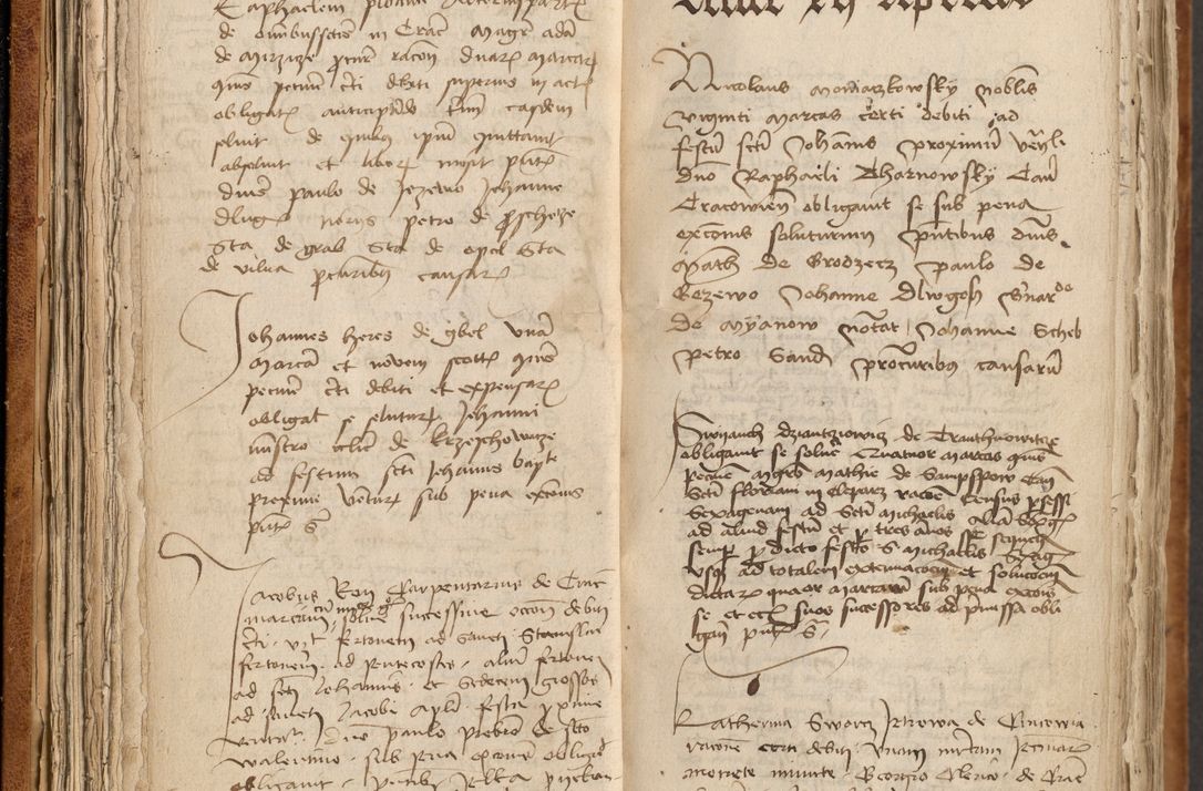 Zdjęcie nr 58 dla obiektu archiwalnego: [Acta obligationum officialia coram Johanne de Pniow]