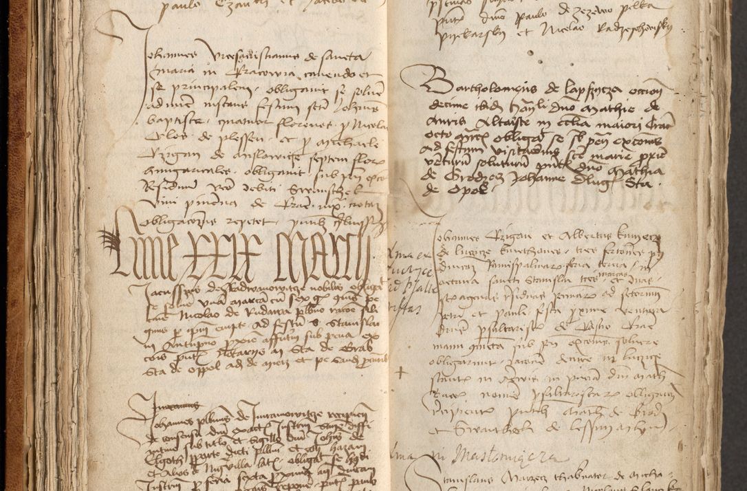 Zdjęcie nr 54 dla obiektu archiwalnego: [Acta obligationum officialia coram Johanne de Pniow]