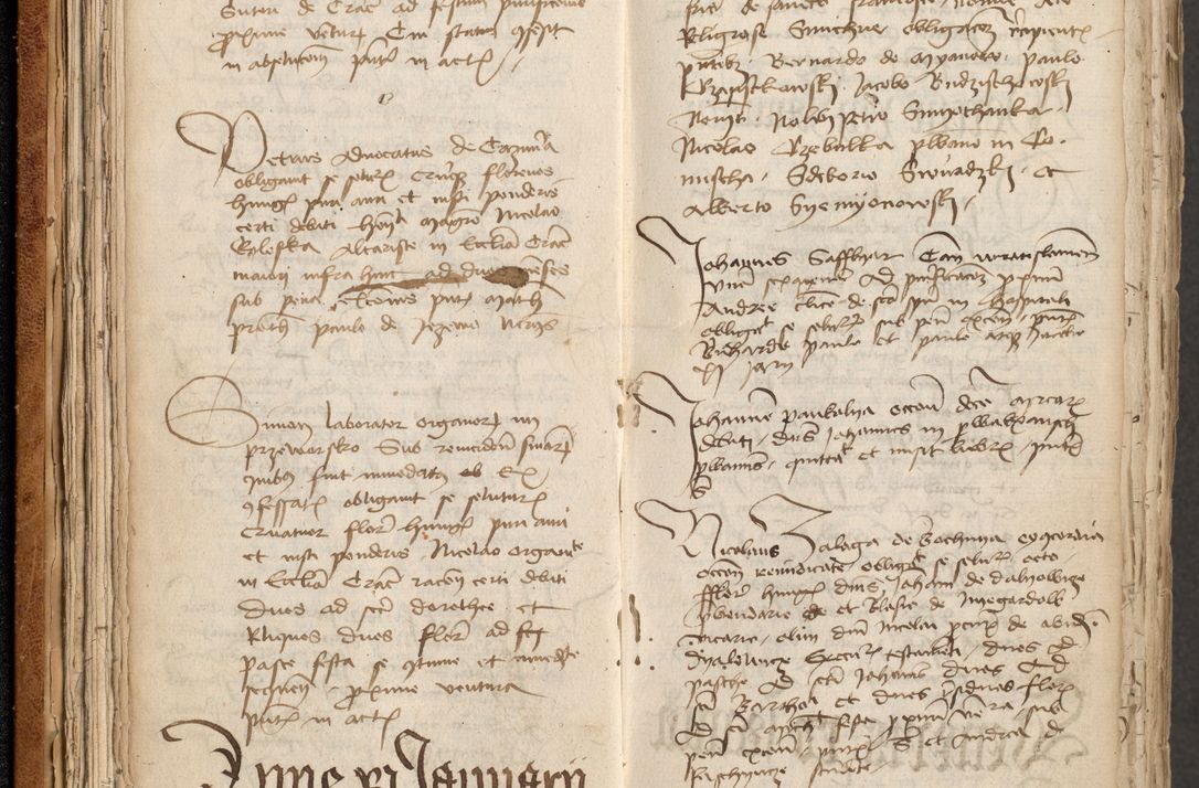 Zdjęcie nr 36 dla obiektu archiwalnego: [Acta obligationum officialia coram Johanne de Pniow]