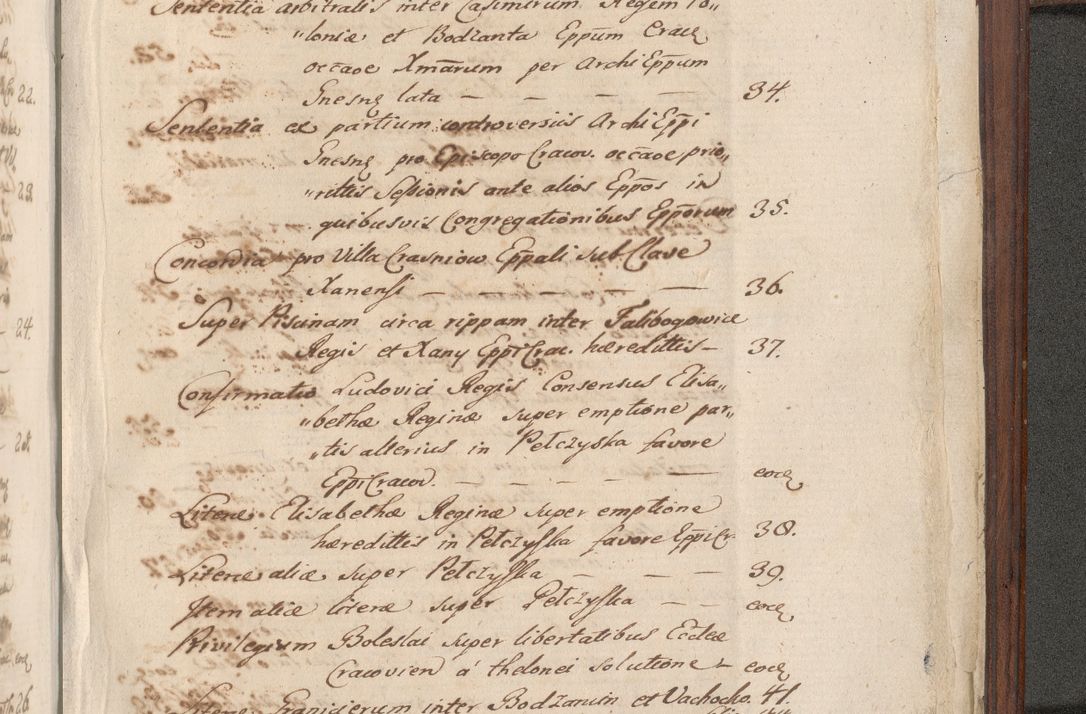 Zdjęcie nr 490 dla obiektu archiwalnego: [Acta obligationum officialia coram Raphaele de Skawina]