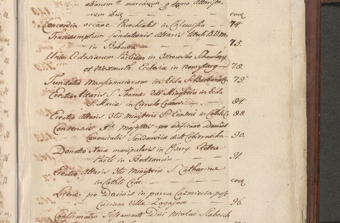 Zdjęcie nr 492 dla obiektu archiwalnego: [Acta obligationum officialia coram Raphaele de Skawina]