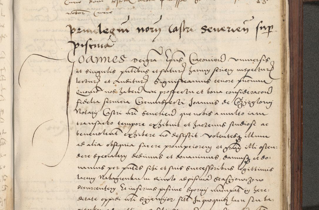 Zdjęcie nr 438 dla obiektu archiwalnego: [Acta obligationum officialia coram Raphaele de Skawina]