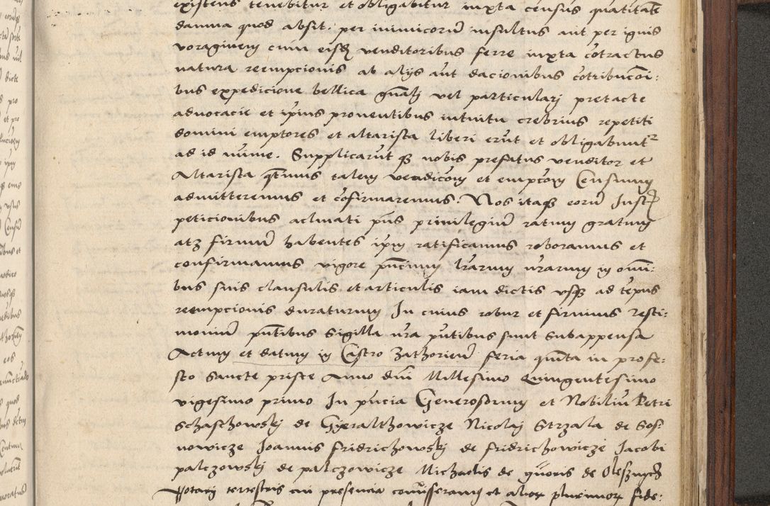 Zdjęcie nr 406 dla obiektu archiwalnego: [Acta obligationum officialia coram Raphaele de Skawina]