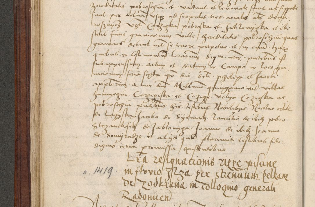 Zdjęcie nr 117 dla obiektu archiwalnego: [Acta obligationum officialia coram Raphaele de Skawina]