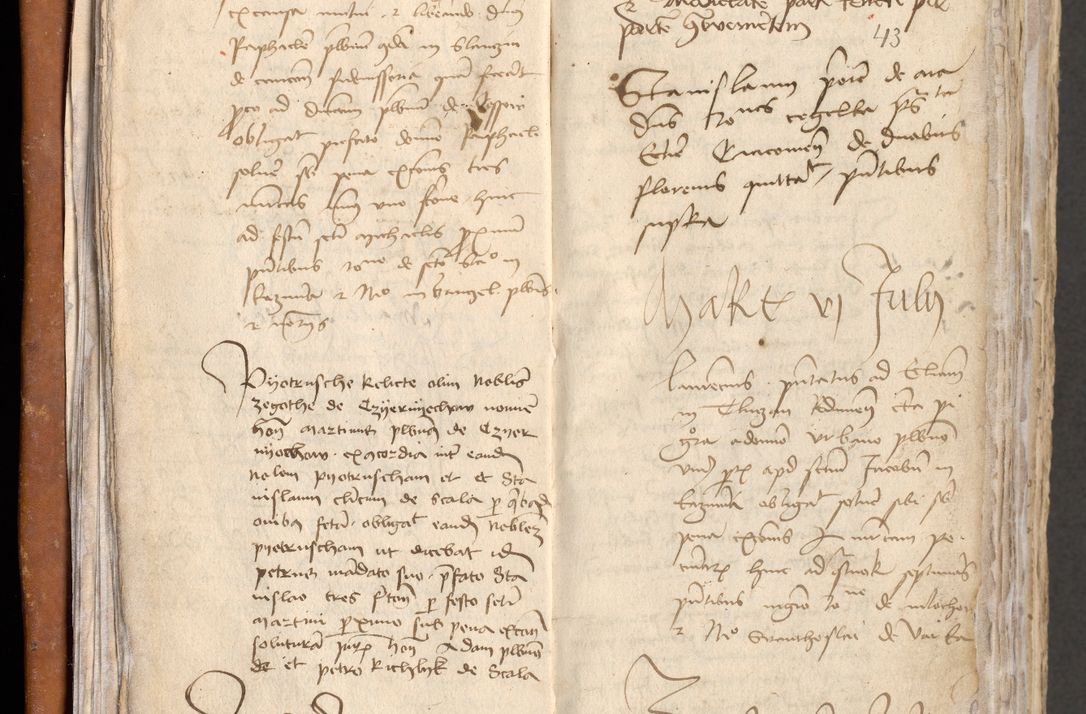 Zdjęcie nr 27 dla obiektu archiwalnego: [Acta obligationum administratorialia coram Johanne de Pniow]