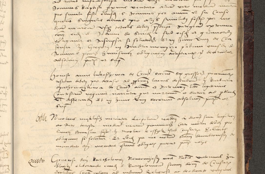 Zdjęcie nr 989 dla obiektu archiwalnego: [Acta actorum vicarialia coram Nicolao Bedlenski]