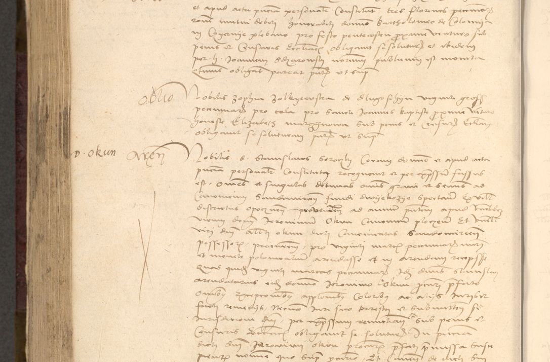 Zdjęcie nr 970 dla obiektu archiwalnego: [Acta actorum vicarialia coram Nicolao Bedlenski]