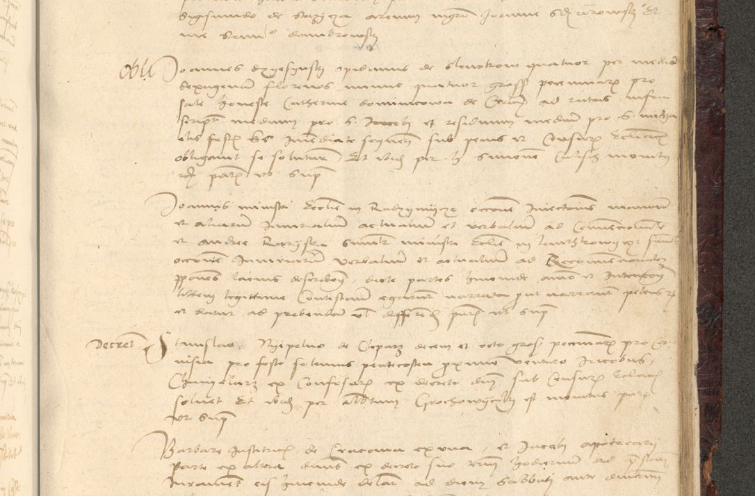 Zdjęcie nr 963 dla obiektu archiwalnego: [Acta actorum vicarialia coram Nicolao Bedlenski]