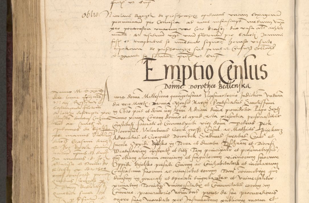 Zdjęcie nr 932 dla obiektu archiwalnego: [Acta actorum vicarialia coram Nicolao Bedlenski]