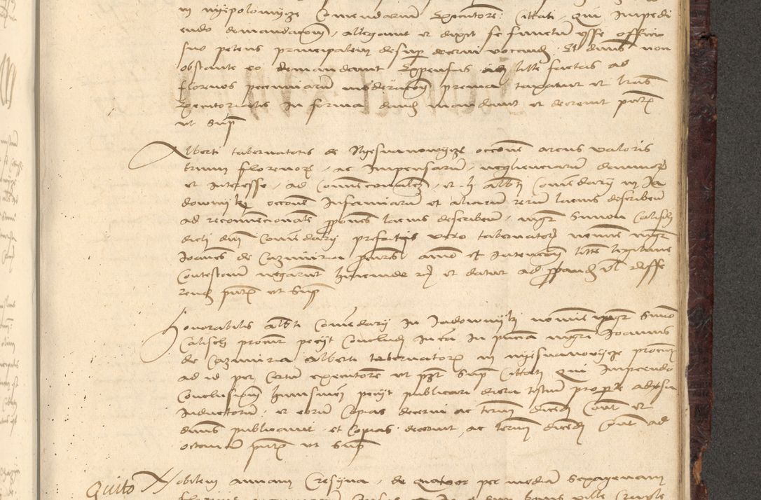 Zdjęcie nr 875 dla obiektu archiwalnego: [Acta actorum vicarialia coram Nicolao Bedlenski]