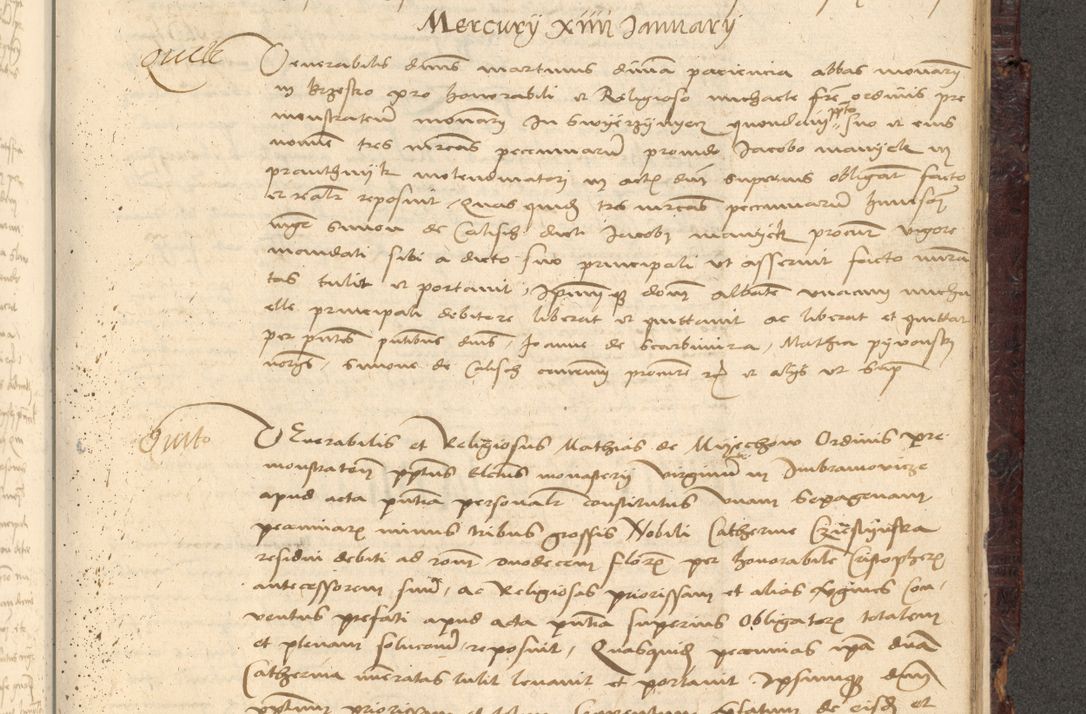 Zdjęcie nr 871 dla obiektu archiwalnego: [Acta actorum vicarialia coram Nicolao Bedlenski]