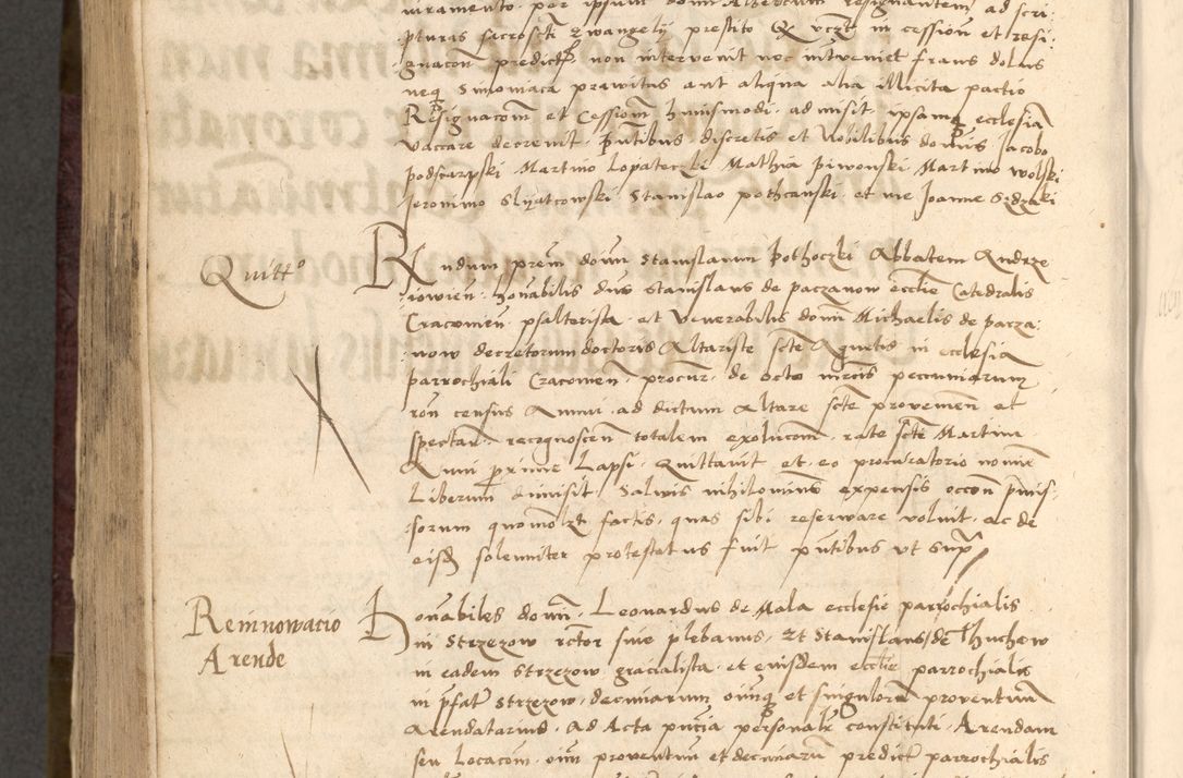 Zdjęcie nr 862 dla obiektu archiwalnego: [Acta actorum vicarialia coram Nicolao Bedlenski]