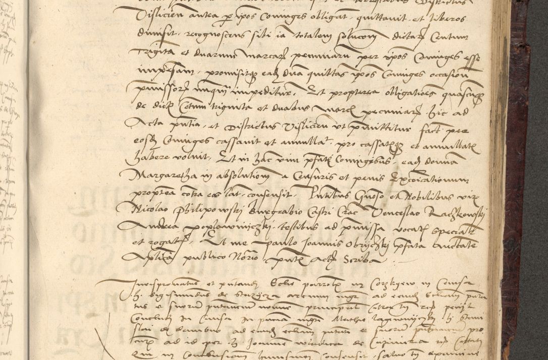 Zdjęcie nr 859 dla obiektu archiwalnego: [Acta actorum vicarialia coram Nicolao Bedlenski]