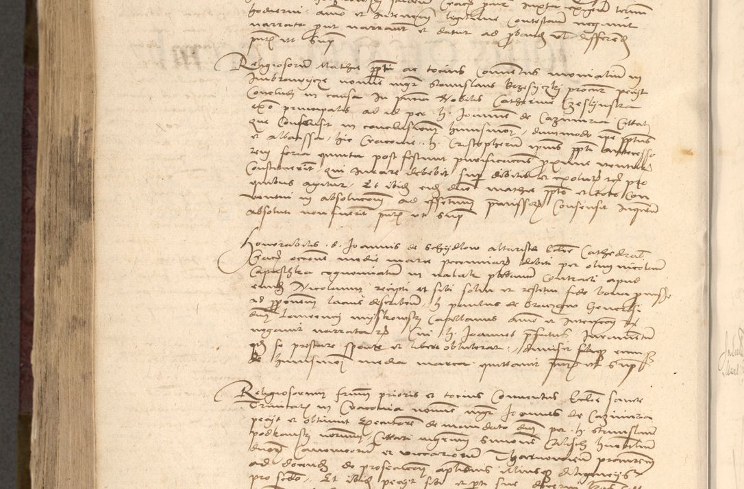 Zdjęcie nr 838 dla obiektu archiwalnego: [Acta actorum vicarialia coram Nicolao Bedlenski]