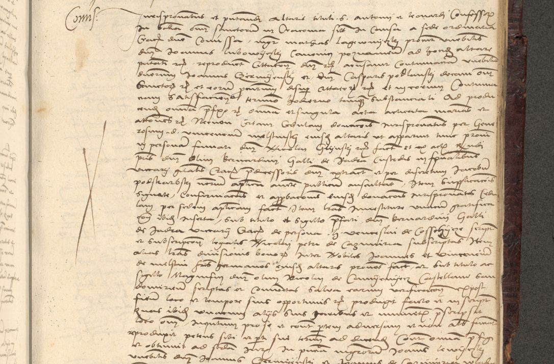 Zdjęcie nr 835 dla obiektu archiwalnego: [Acta actorum vicarialia coram Nicolao Bedlenski]