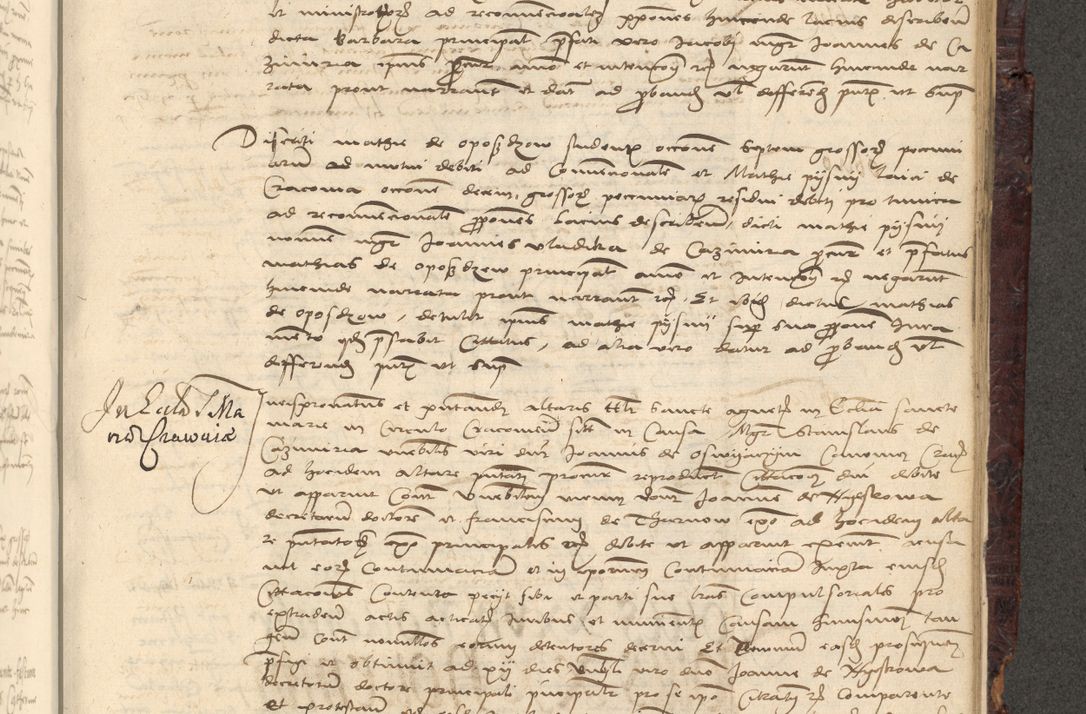 Zdjęcie nr 829 dla obiektu archiwalnego: [Acta actorum vicarialia coram Nicolao Bedlenski]