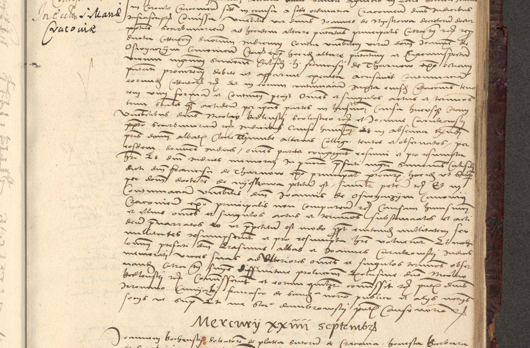 Zdjęcie nr 771 dla obiektu archiwalnego: [Acta actorum vicarialia coram Nicolao Bedlenski]