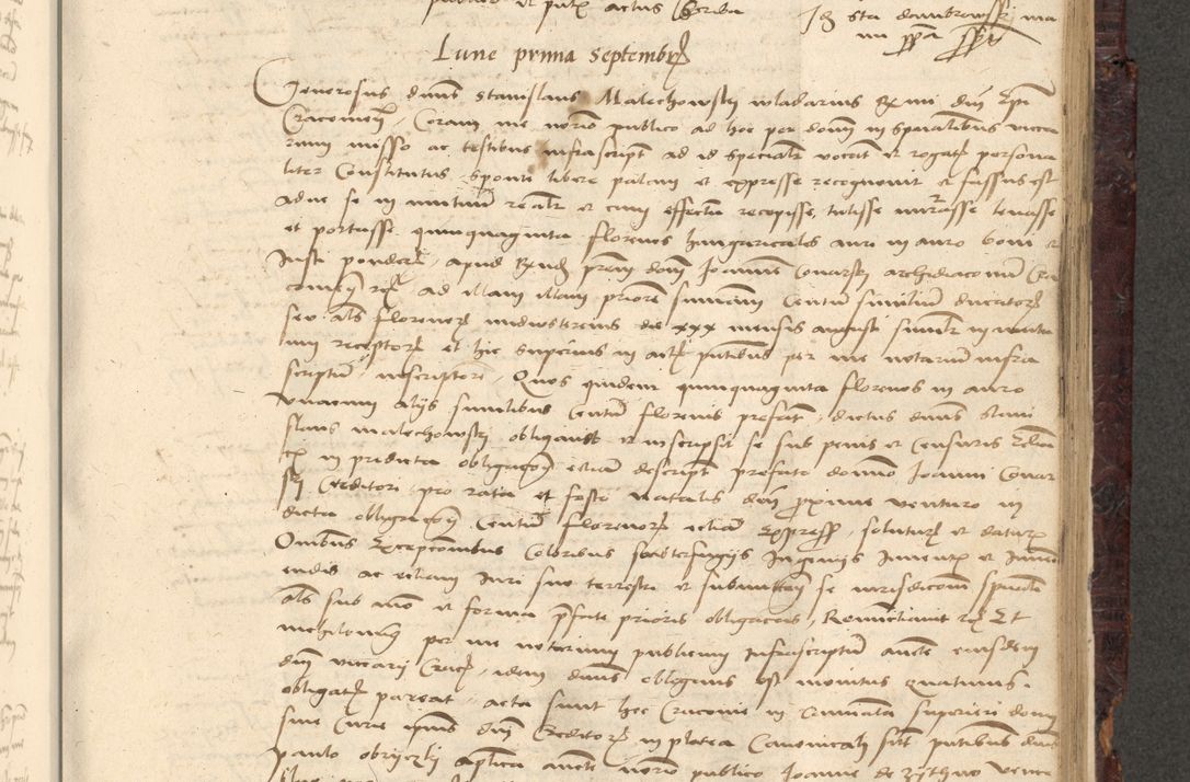 Zdjęcie nr 749 dla obiektu archiwalnego: [Acta actorum vicarialia coram Nicolao Bedlenski]