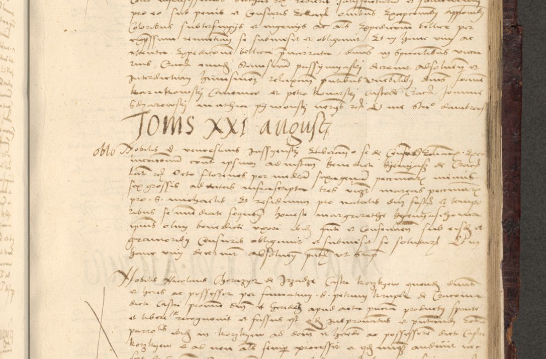 Zdjęcie nr 741 dla obiektu archiwalnego: [Acta actorum vicarialia coram Nicolao Bedlenski]