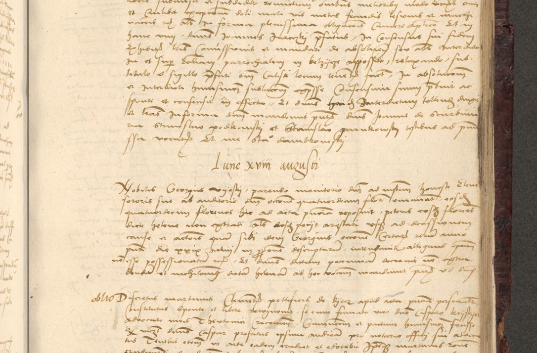 Zdjęcie nr 739 dla obiektu archiwalnego: [Acta actorum vicarialia coram Nicolao Bedlenski]