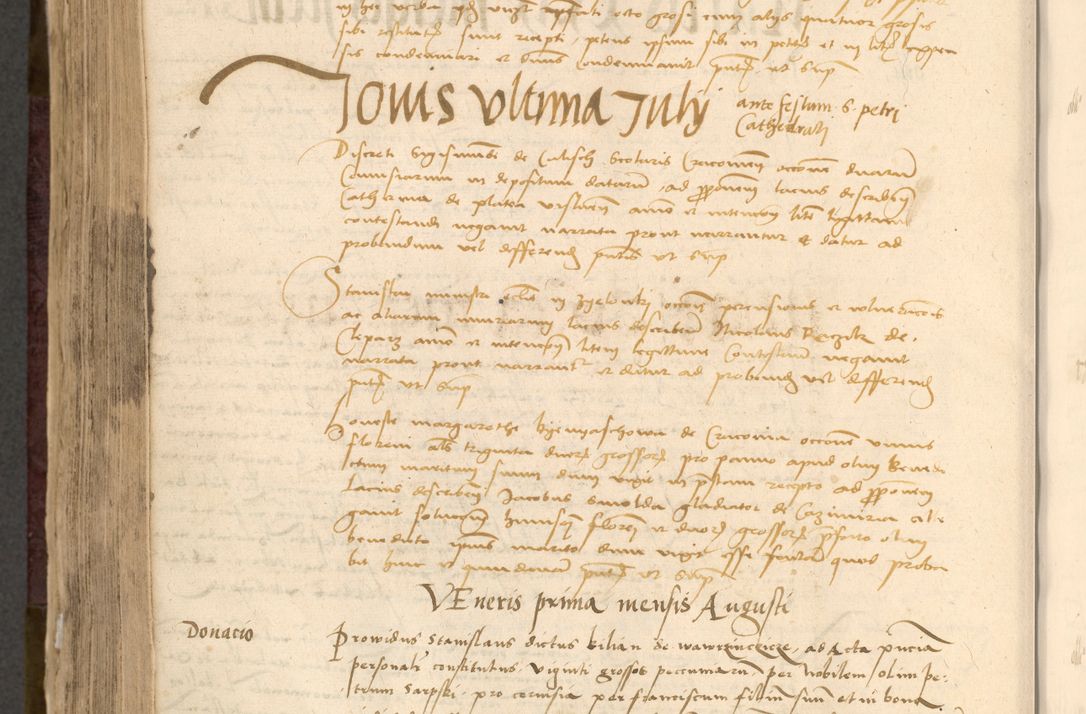 Zdjęcie nr 734 dla obiektu archiwalnego: [Acta actorum vicarialia coram Nicolao Bedlenski]