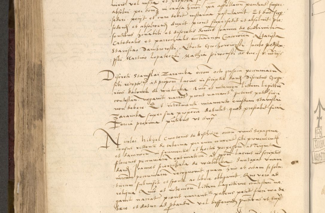 Zdjęcie nr 730 dla obiektu archiwalnego: [Acta actorum vicarialia coram Nicolao Bedlenski]