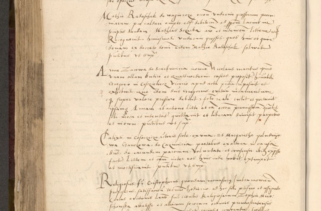 Zdjęcie nr 722 dla obiektu archiwalnego: [Acta actorum vicarialia coram Nicolao Bedlenski]