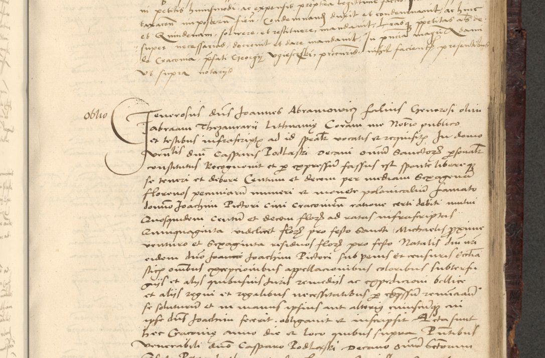 Zdjęcie nr 709 dla obiektu archiwalnego: [Acta actorum vicarialia coram Nicolao Bedlenski]