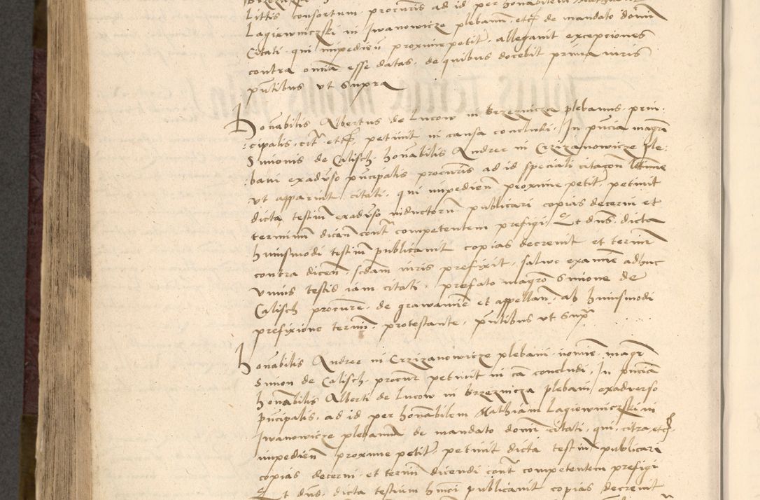 Zdjęcie nr 704 dla obiektu archiwalnego: [Acta actorum vicarialia coram Nicolao Bedlenski]