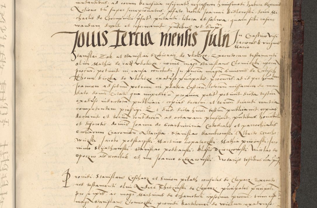 Zdjęcie nr 703 dla obiektu archiwalnego: [Acta actorum vicarialia coram Nicolao Bedlenski]