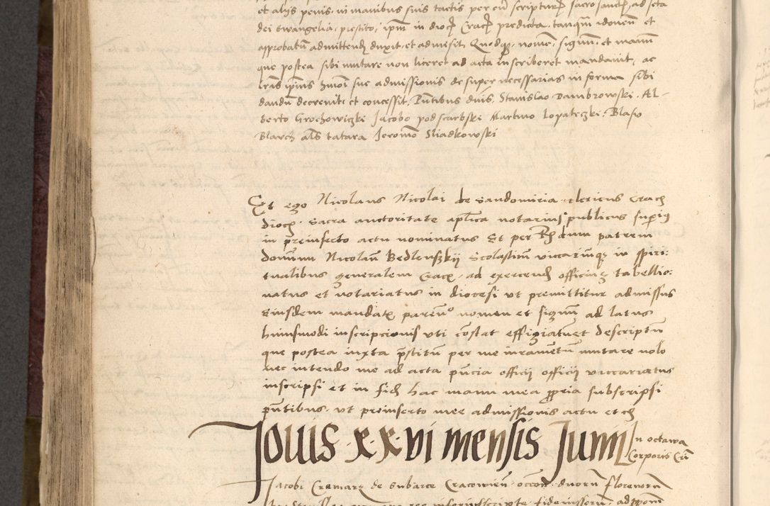 Zdjęcie nr 684 dla obiektu archiwalnego: [Acta actorum vicarialia coram Nicolao Bedlenski]