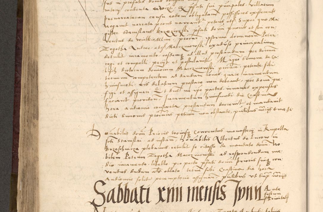 Zdjęcie nr 676 dla obiektu archiwalnego: [Acta actorum vicarialia coram Nicolao Bedlenski]