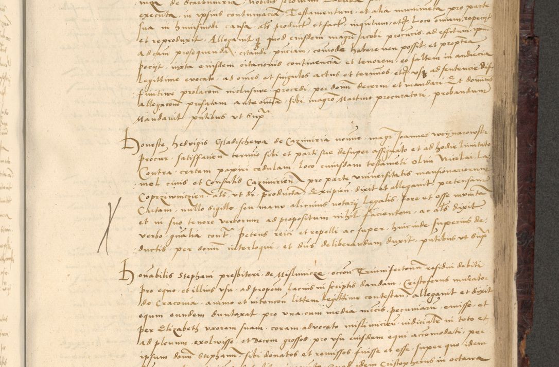 Zdjęcie nr 661 dla obiektu archiwalnego: [Acta actorum vicarialia coram Nicolao Bedlenski]