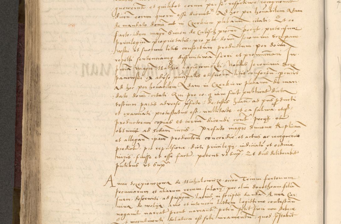 Zdjęcie nr 658 dla obiektu archiwalnego: [Acta actorum vicarialia coram Nicolao Bedlenski]