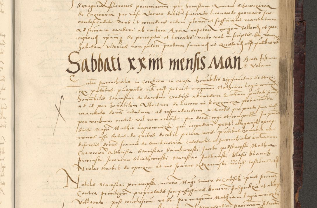 Zdjęcie nr 657 dla obiektu archiwalnego: [Acta actorum vicarialia coram Nicolao Bedlenski]