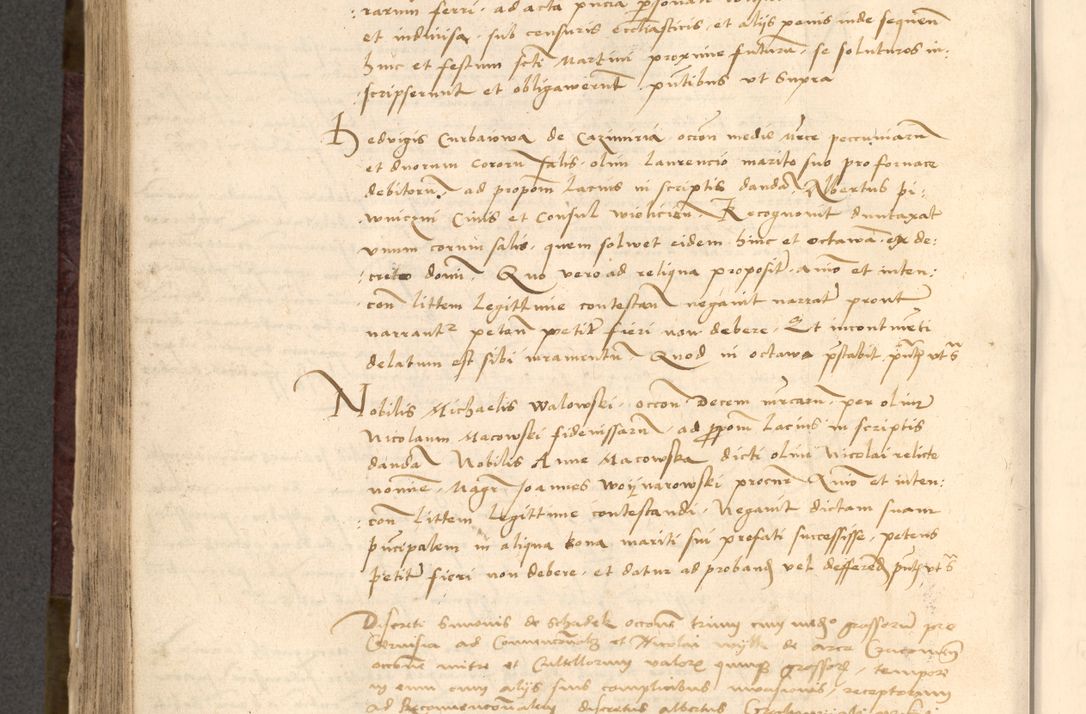 Zdjęcie nr 654 dla obiektu archiwalnego: [Acta actorum vicarialia coram Nicolao Bedlenski]