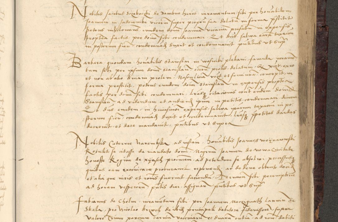 Zdjęcie nr 653 dla obiektu archiwalnego: [Acta actorum vicarialia coram Nicolao Bedlenski]