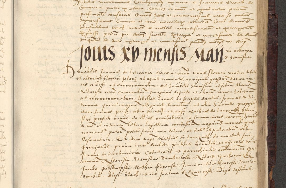 Zdjęcie nr 645 dla obiektu archiwalnego: [Acta actorum vicarialia coram Nicolao Bedlenski]