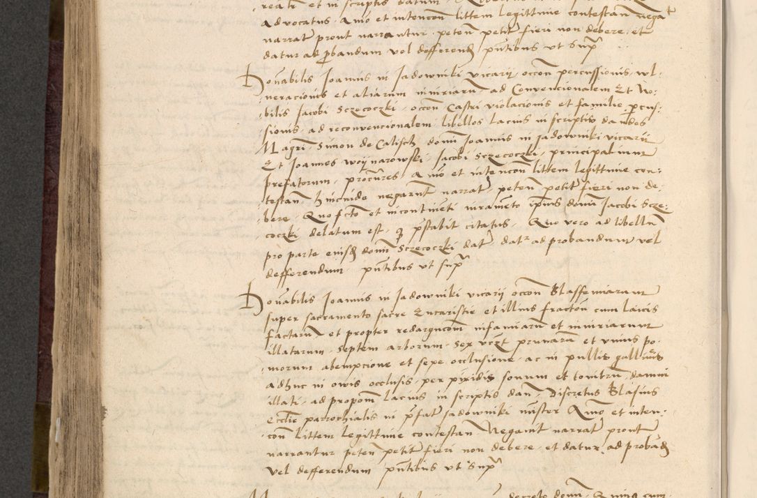 Zdjęcie nr 644 dla obiektu archiwalnego: [Acta actorum vicarialia coram Nicolao Bedlenski]