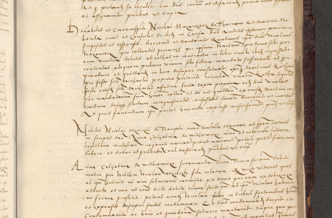 Zdjęcie nr 643 dla obiektu archiwalnego: [Acta actorum vicarialia coram Nicolao Bedlenski]