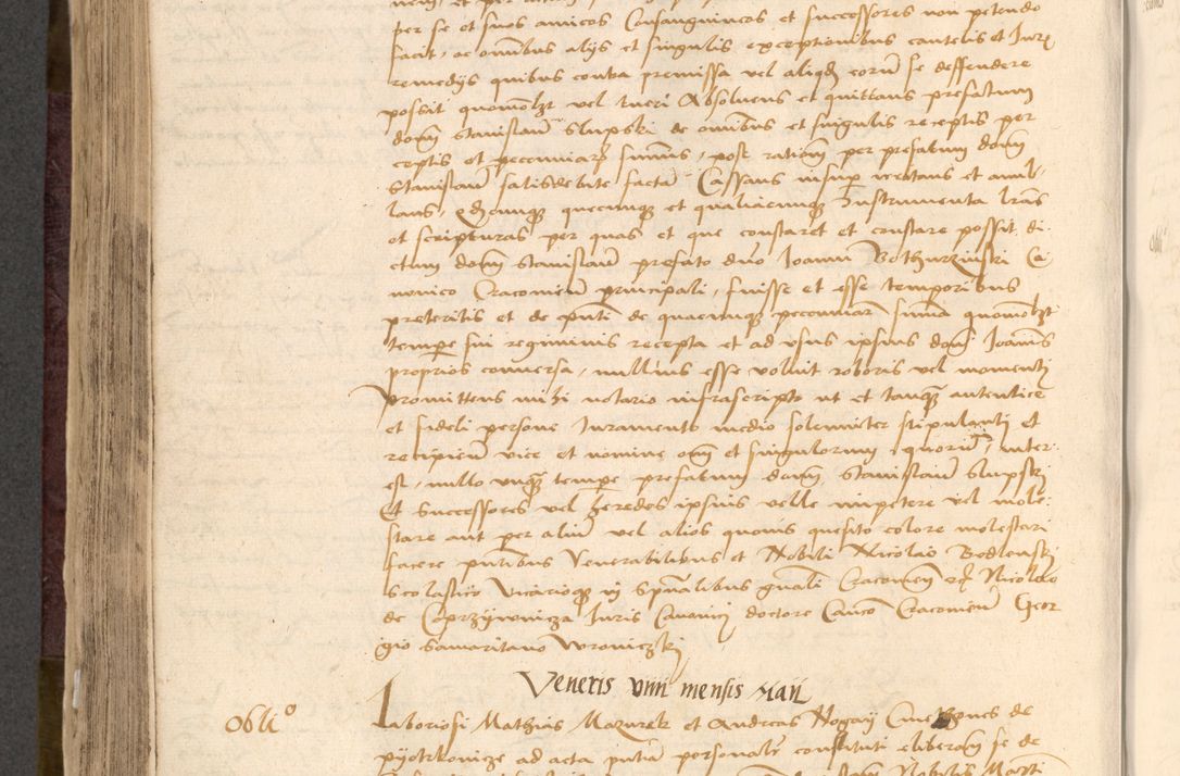 Zdjęcie nr 638 dla obiektu archiwalnego: [Acta actorum vicarialia coram Nicolao Bedlenski]