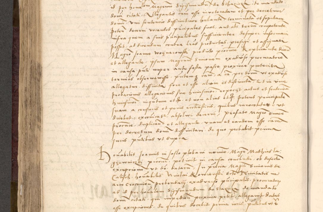 Zdjęcie nr 640 dla obiektu archiwalnego: [Acta actorum vicarialia coram Nicolao Bedlenski]