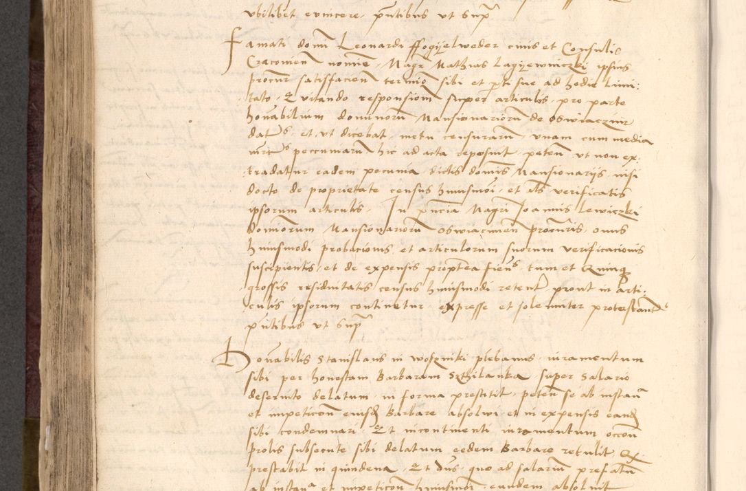 Zdjęcie nr 636 dla obiektu archiwalnego: [Acta actorum vicarialia coram Nicolao Bedlenski]