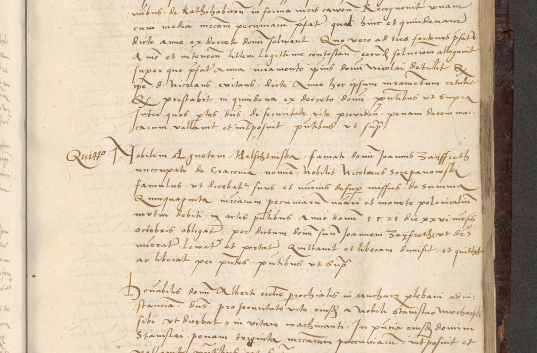 Zdjęcie nr 627 dla obiektu archiwalnego: [Acta actorum vicarialia coram Nicolao Bedlenski]