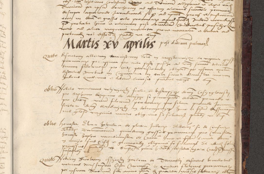 Zdjęcie nr 621 dla obiektu archiwalnego: [Acta actorum vicarialia coram Nicolao Bedlenski]