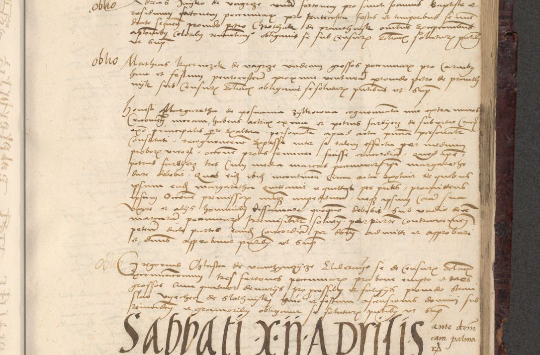 Zdjęcie nr 615 dla obiektu archiwalnego: [Acta actorum vicarialia coram Nicolao Bedlenski]