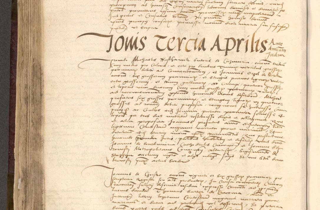 Zdjęcie nr 594 dla obiektu archiwalnego: [Acta actorum vicarialia coram Nicolao Bedlenski]