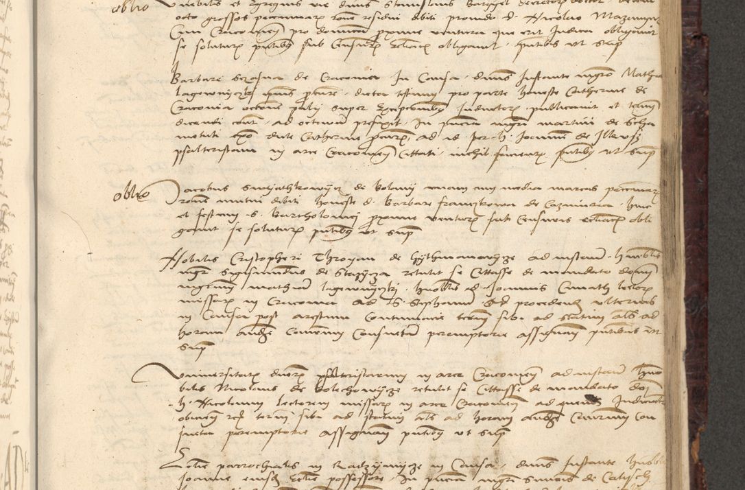 Zdjęcie nr 587 dla obiektu archiwalnego: [Acta actorum vicarialia coram Nicolao Bedlenski]