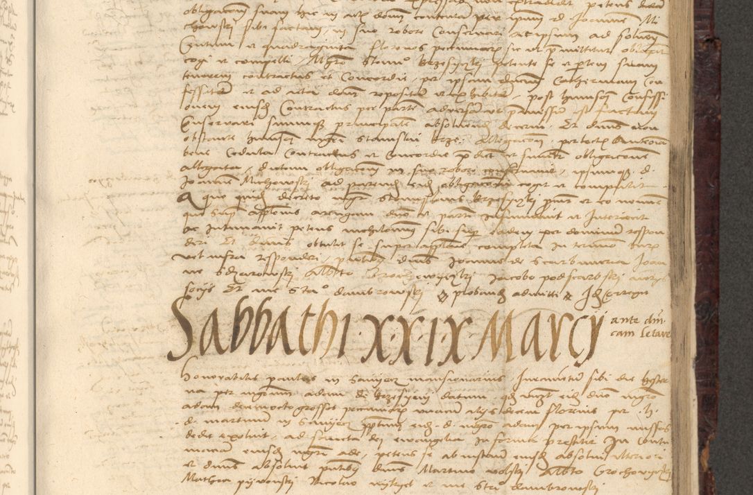 Zdjęcie nr 583 dla obiektu archiwalnego: [Acta actorum vicarialia coram Nicolao Bedlenski]